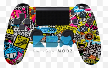 Custom Snes Ps4 Controller - KwikBoy Modz Dragon Ball Z Ps4 png