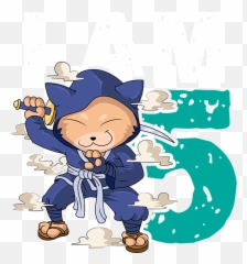 5th Birthday Boys Girls Party Gift Years Sticker - Fictional Character png