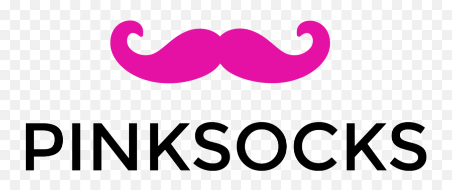 Do You Know About The Pink Socks Tribe Pinksocks - Clip Art Png,Mustaches Logo