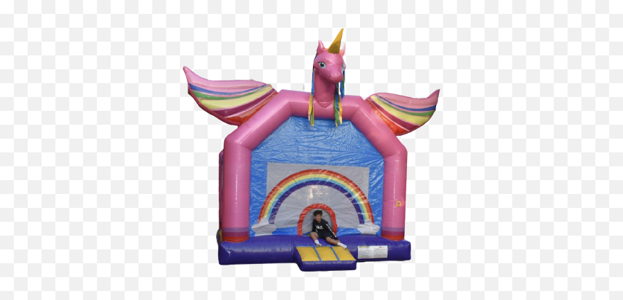 Milwaukee Bounce House Rental - Inflatable Rental Milwaukee Unicorn Horse Bouncy Castle Png,Bounce House Icon