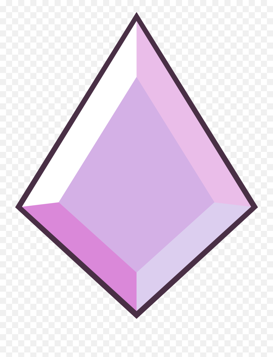 Orchid Quartz Blue Diamond Gemstone - Steven Universe Diamonds Gems Purple Png,Gemstone Png
