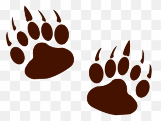 Transparent Png Svg Vector File - Huellas De Oso Dibujo