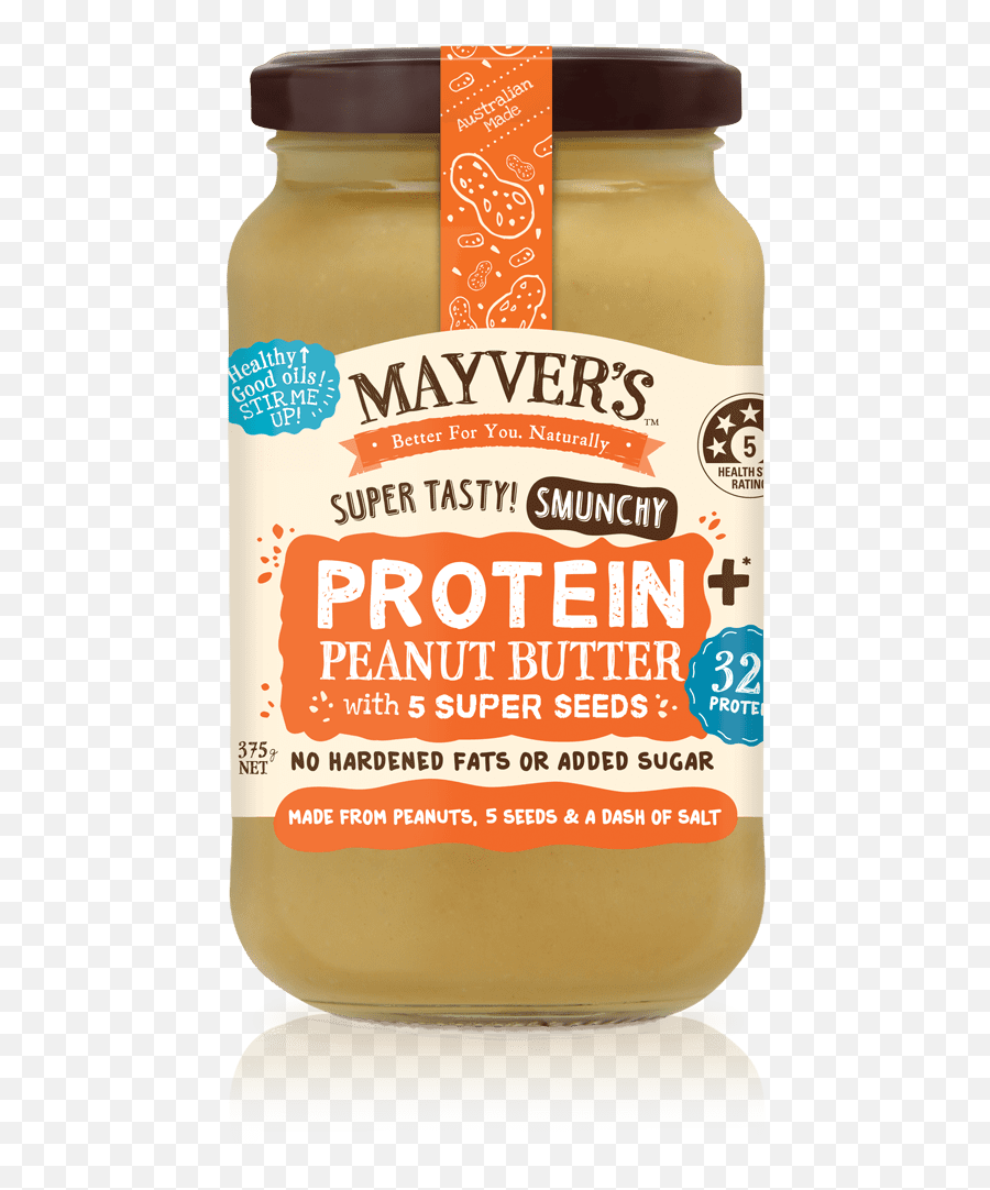 Mayvers - Mayveru0027s Protein With Super Seeds Peanut Butter Mayvers Protein Peanut Butter Png,Peanut Transparent