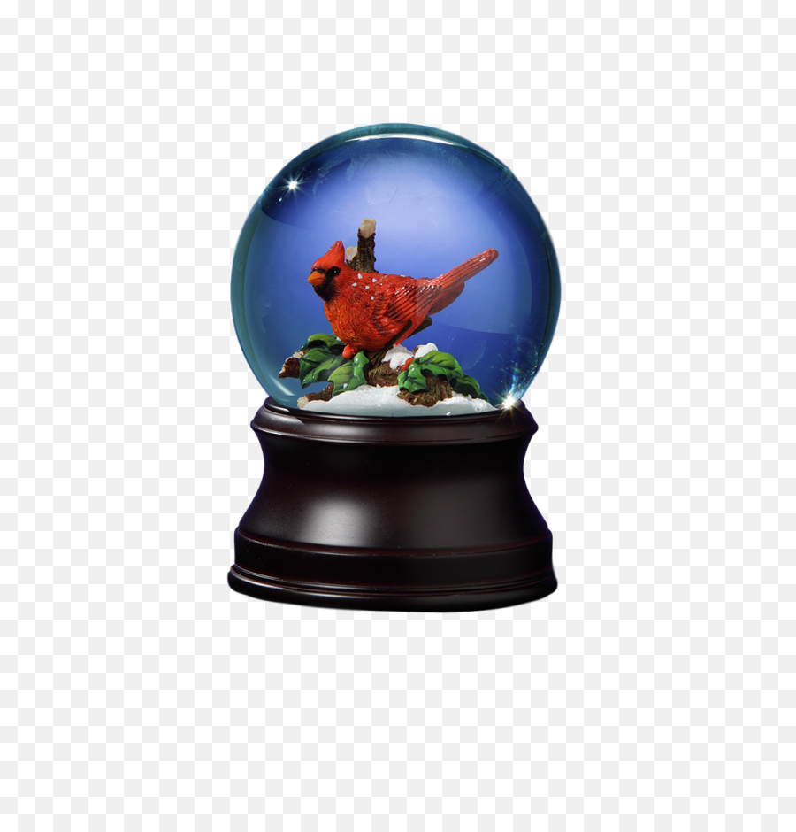 Snowglobe Png - Holiday Cardinal Snow Globe Classu003d Okapi Snow Globe,Cardinal Png