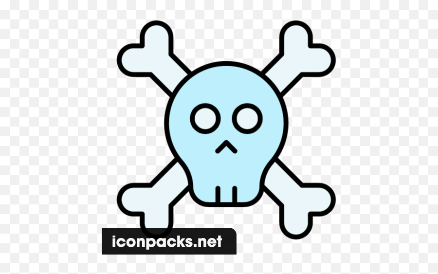 Free Skull Icon Symbol Png Svg Download - One Piece Bone Logo,Skull Crossbones Icon