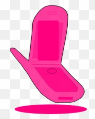 Pink Cell Phone Clip Art - vector clip art png