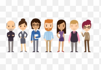 Primary Audience Research - Cartoon People png