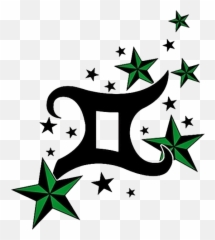 Nautical Stars And Gemini Tattoo Design Images - 6281 Cancer Zodiac Ideas png