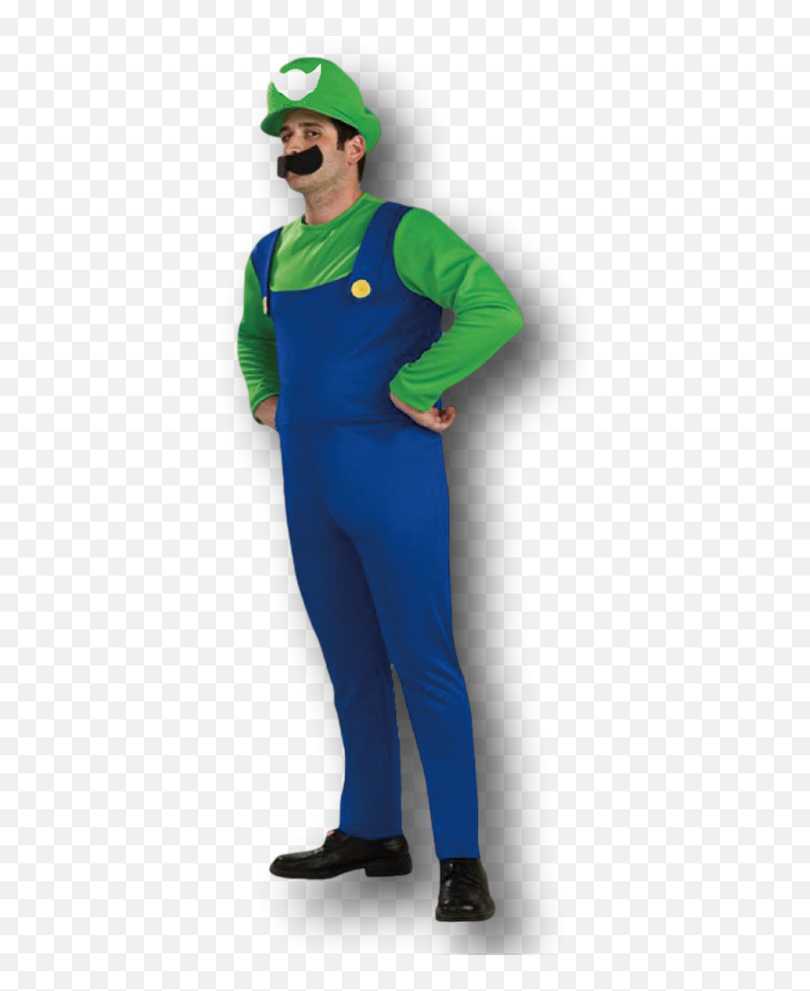 Mario Bros Luigi Costume - Mario And Luigi Costumes Png,Luigi Hat Png