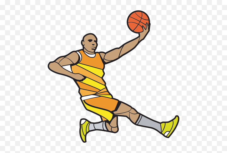 Basketball Player Silhouette Cut File Free Svg - Basketteur Clipart Png,Basketball Player Silhouette Png