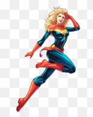 Comic Captain Marvel Png Photo Arts - X Male Reader