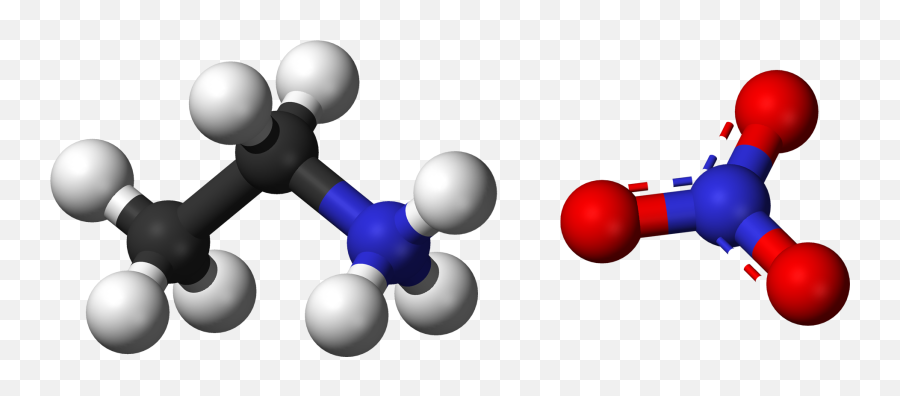 Fileethylammonium - Nitrate3dballspng Wikipedia Carbonate Molecule,Sports Balls Png