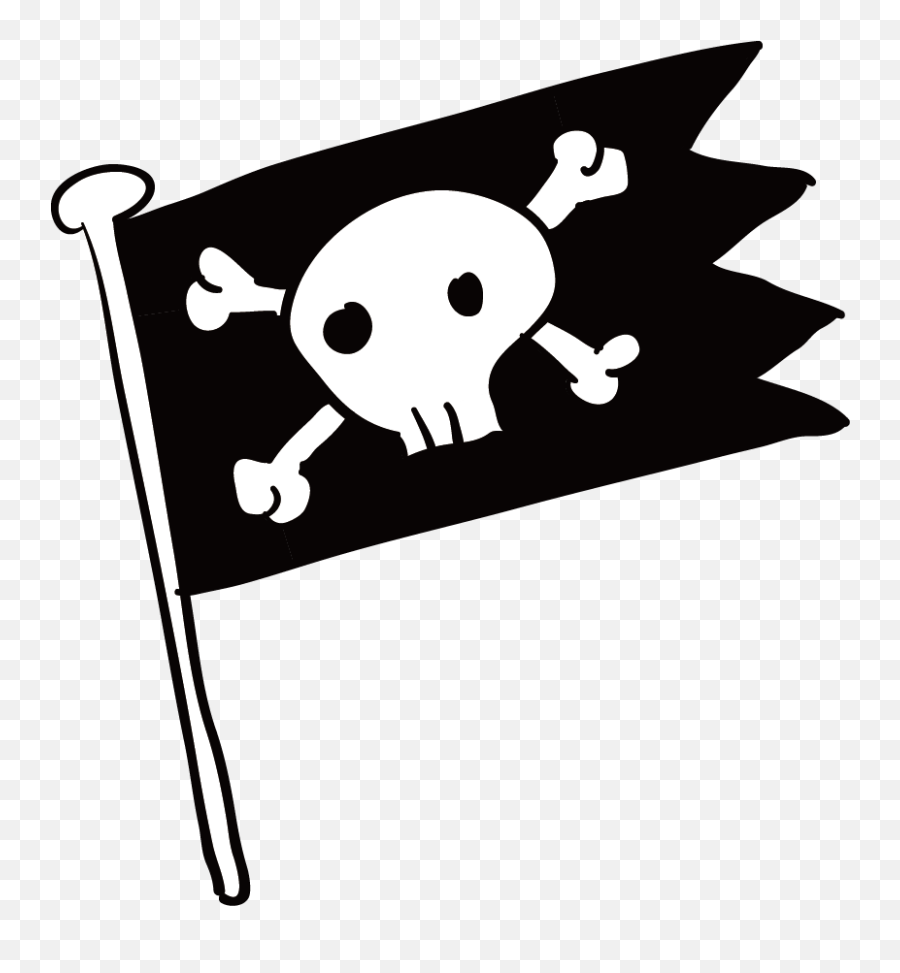 Piracy Flag Jolly Roger - Pirate Flag Png Download 823892 Pirate Flag Png Cartoon,Pirate Flag Png