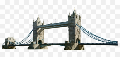 Tower Bridge Isolated London Places - png