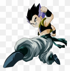 Download Hd Gotenks By Urielalv - Cartoon Transparent Png Gotenks Png,Gotenks Png