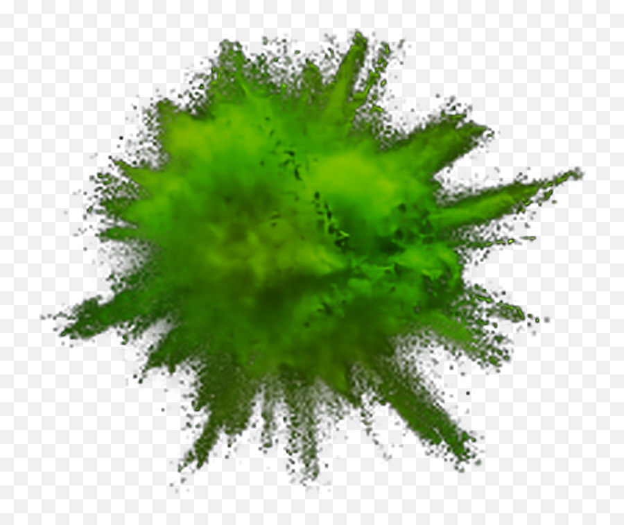 Green Explosion Powder - Color Dust Explosion Png 792x676 Background Color Smoke Png,Explosion Png Transparent