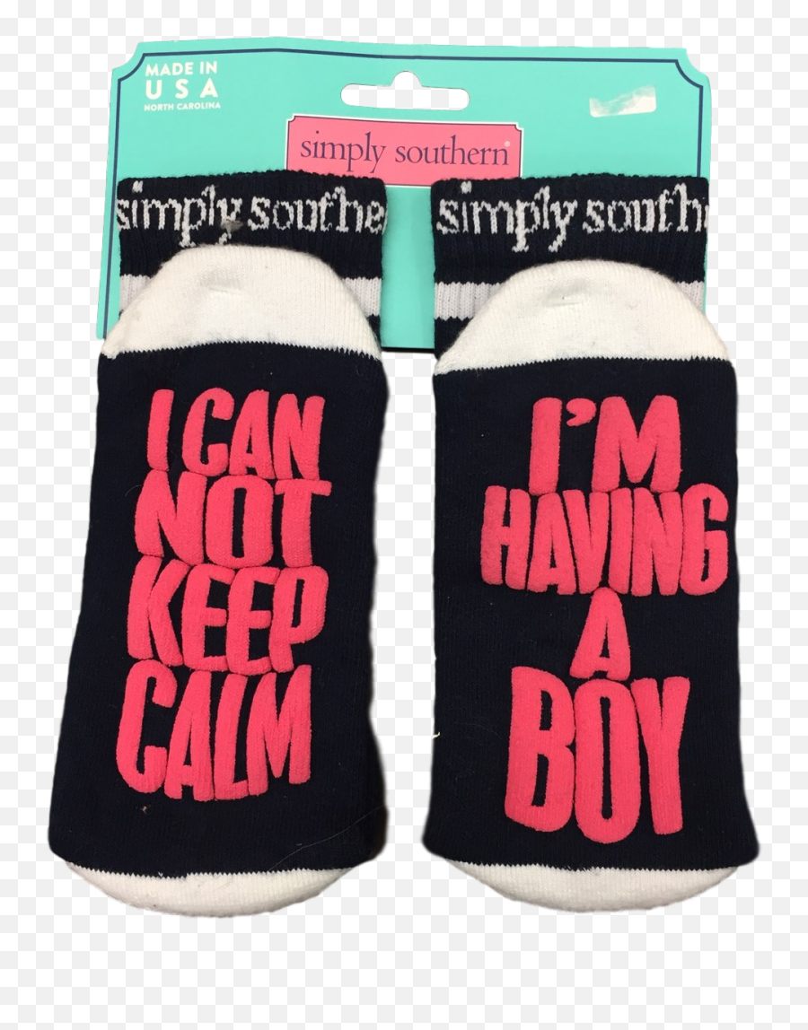 Simply Southern Canu0027t Keep Calm Socks - Sock Png,Keep Calm Png