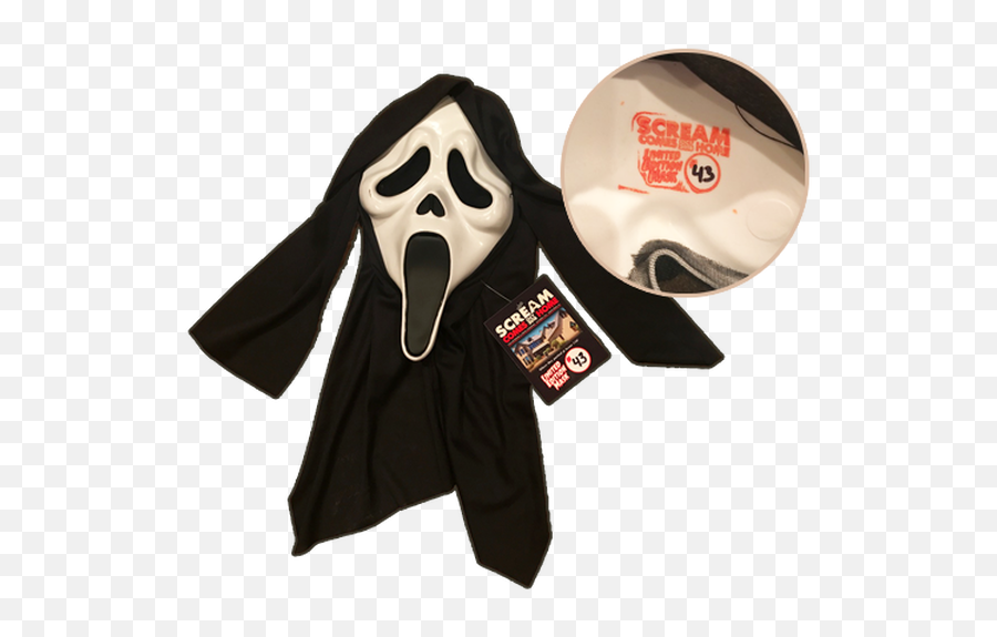 Limited Edition Collectible Ghost Face Mask Scream Comes Home - Mask Png,Ghost Face Png