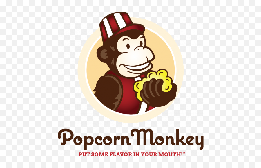 Popcorn Monkey - Historic Manassas Design Png,Monkey Logo