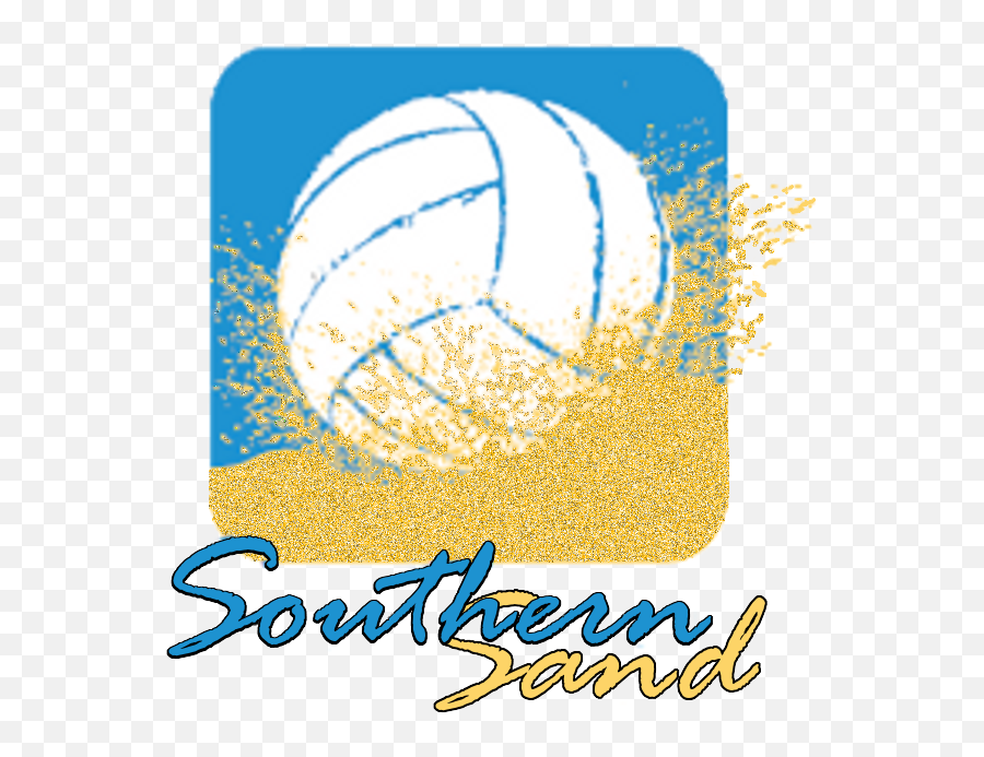 Download Vector Royalty Free Stock Southern Sand Volleyball - Volleyball In Sand Vector Png,Volleyball Logo
