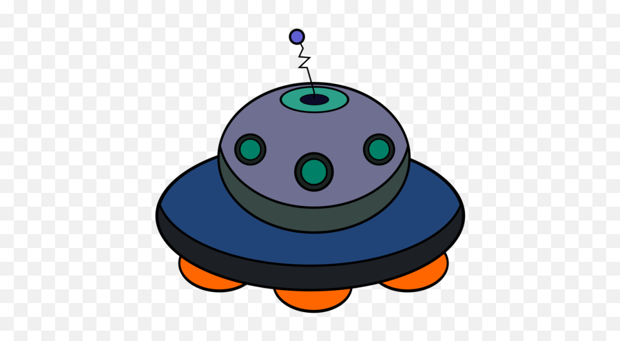Object Flying Saucer Png Clipart - Ovnis Animados Png,Flying Saucer Png