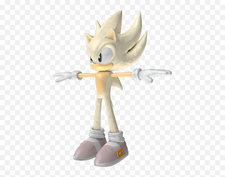 Xbox 360 - Sonic The Hedgehog 2006 Super Sonic The Figurine Png,Super Sonic Png