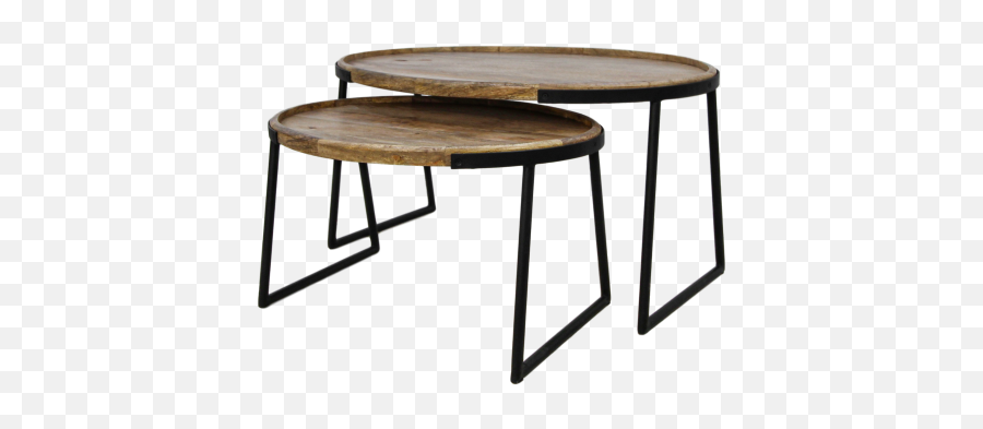 2 Piece Coffee Table Set Paulson - Mango Woodiron Coffee Coffee Table Png,Piece Of Wood Png
