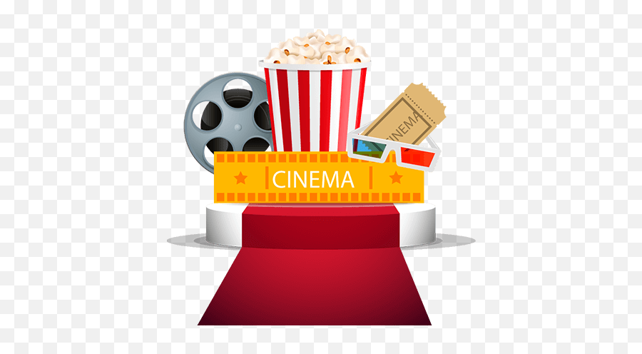 Popcorn Clip Art Cinema 22 - Movie Popcorn Logo Png,Cinema Png