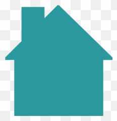 House Logo Teal Clip Art - Home png