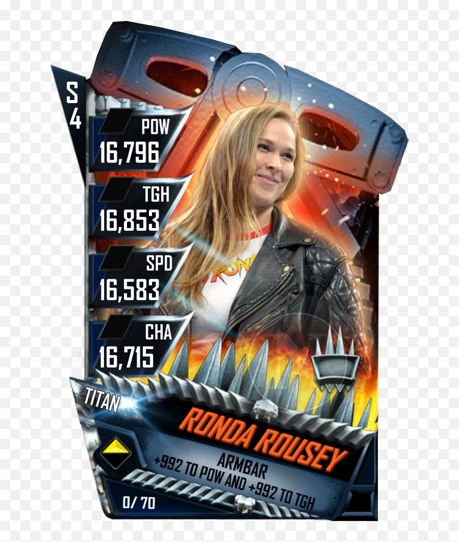 Download 30 Jan - Wwe Supercard Halloween 2019 Png,Ronda Rousey Png