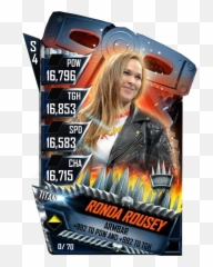 Download 30 Jan - Wwe Supercard Halloween 2019 Png,Ronda Rousey Png