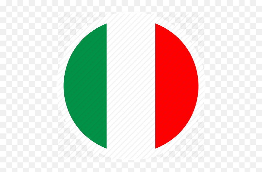 Italian Culture Icons Vector - Italy Flag Round Icon Png,Italian Flag Png