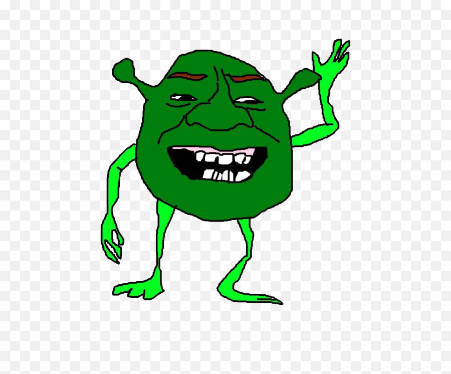 Shrek Meme Clipart - Shrek Meme Png,Memes Faces Png