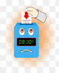 Download Clock Clip Cartoon - In Clipart png