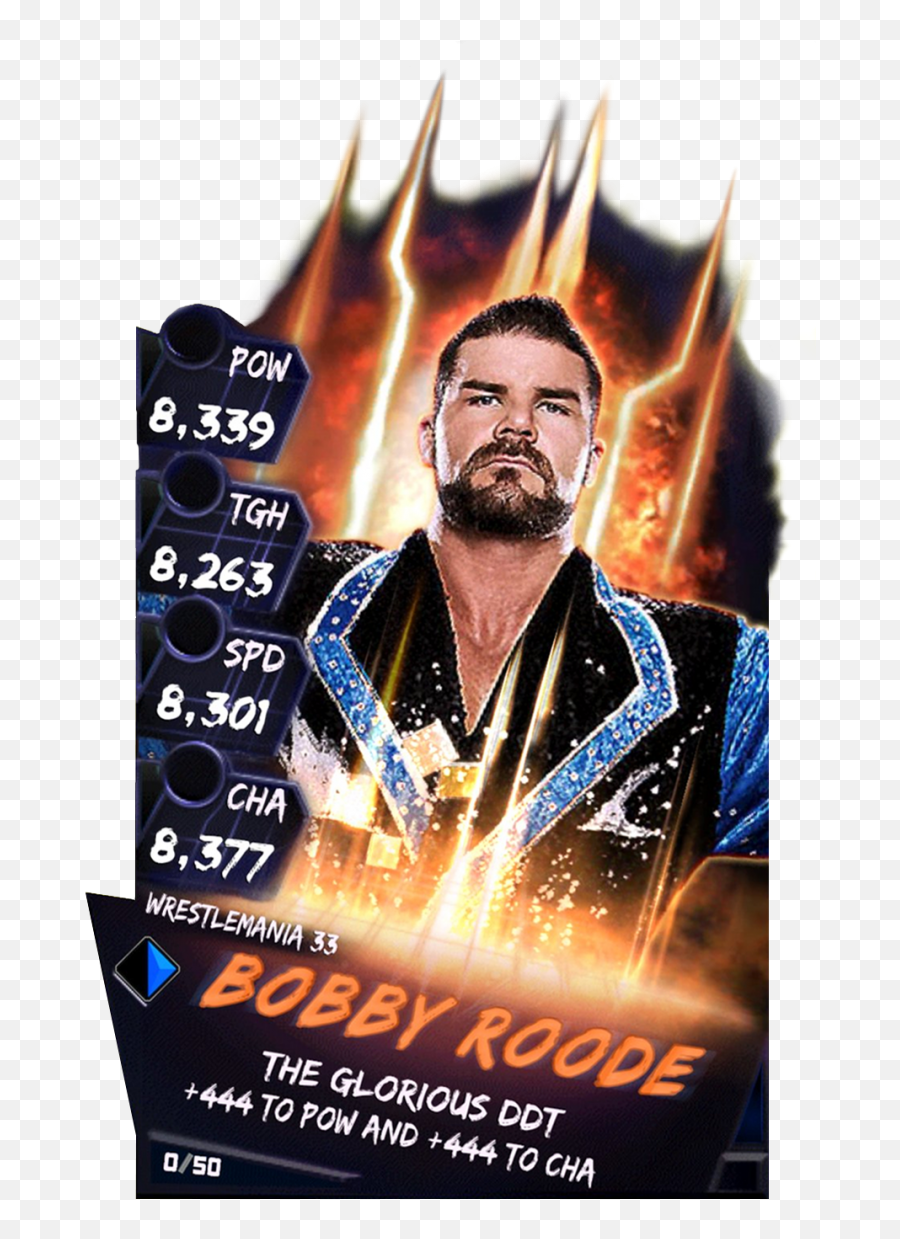 Bobbyroode S3 14 Wrestlemania33 Fusion - Wwe Supercard Kevin Owens Fusion Png,Bobby Roode Png