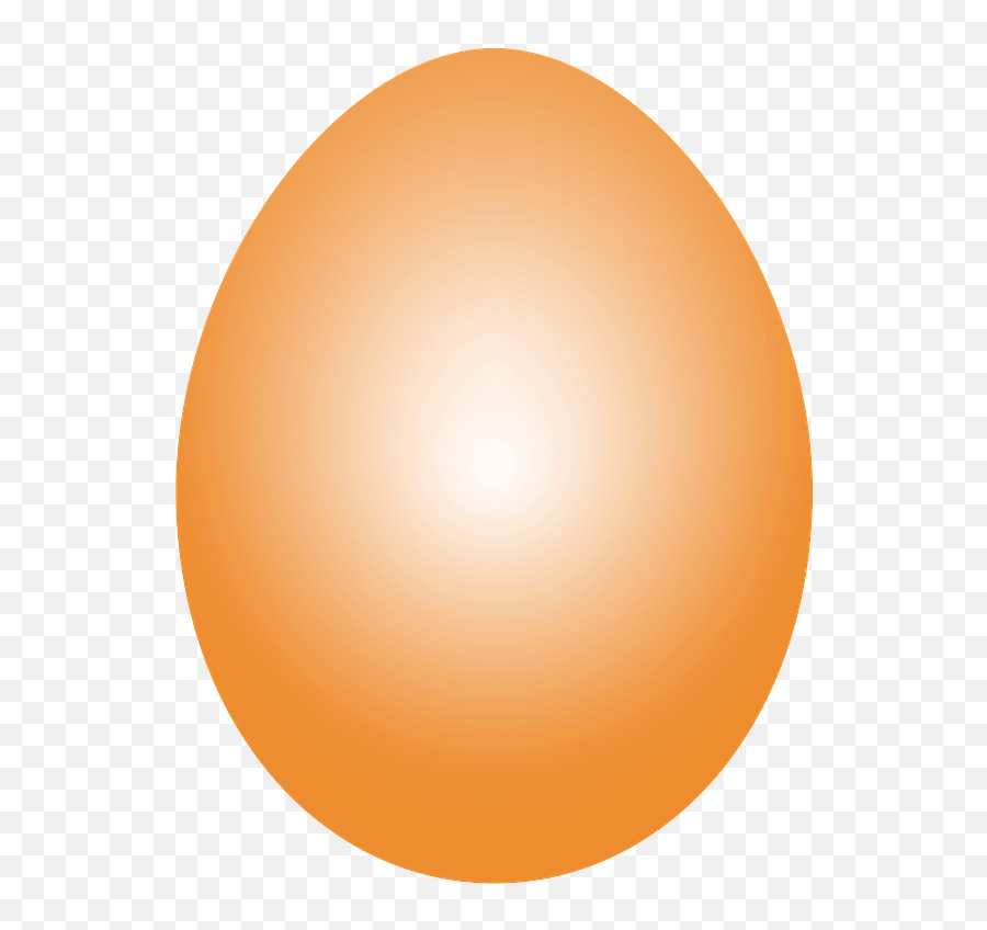 Orange Easter Egg Clipart Free Download Transparent Png - Circle,Egg Transparent