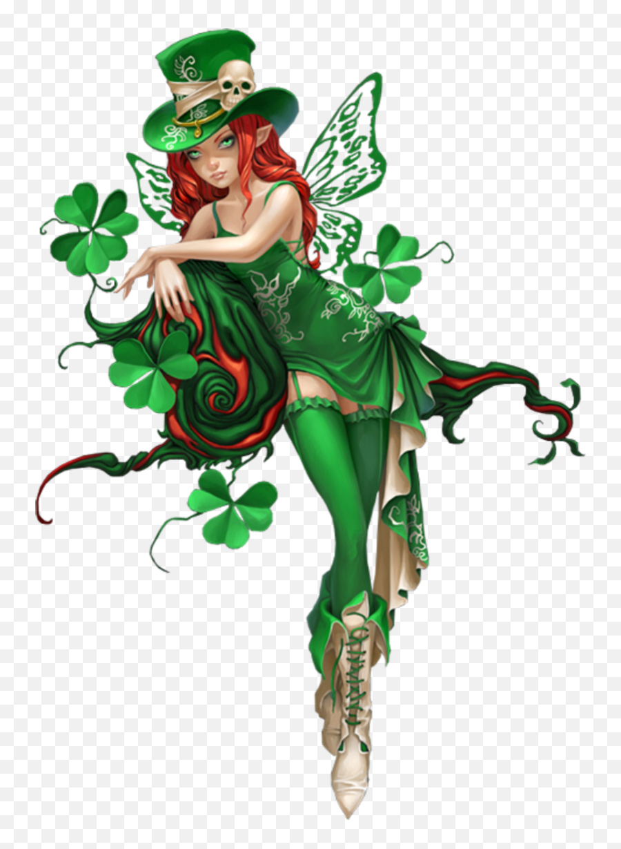 Happy St Patricks Day Fairy - Happy St Patricks Day Fairy Png,St Patrick Day Png