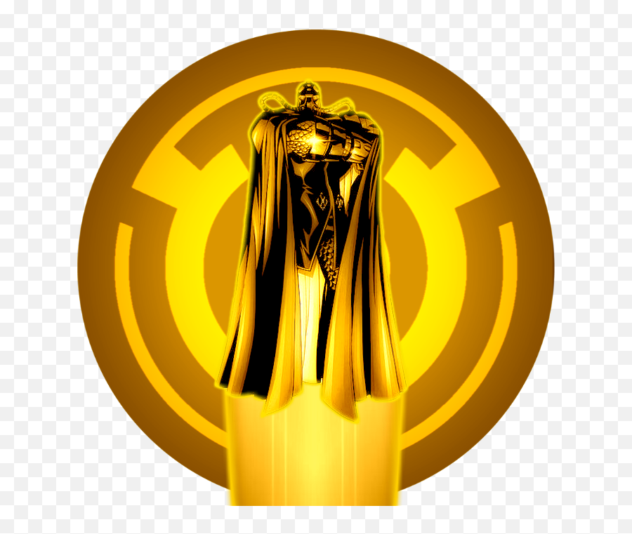 Download Yellowlantern Logo Hd Png - Uokplrs Symbol Gold Lantern Dc,Green Lantern Logo