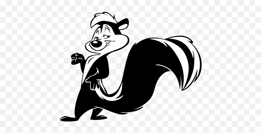 Png Image With Transparent Background - Skunk From Looney Toons,Skunk Transparent
