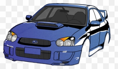 Drawing Sti - Automotive Decal Png,Subaru Png