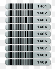 Bleeding Barcode Labels - Barckode Sticker Png