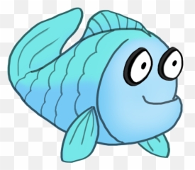 Cartoon Drawings Of Animals - Fish Transparent Background png