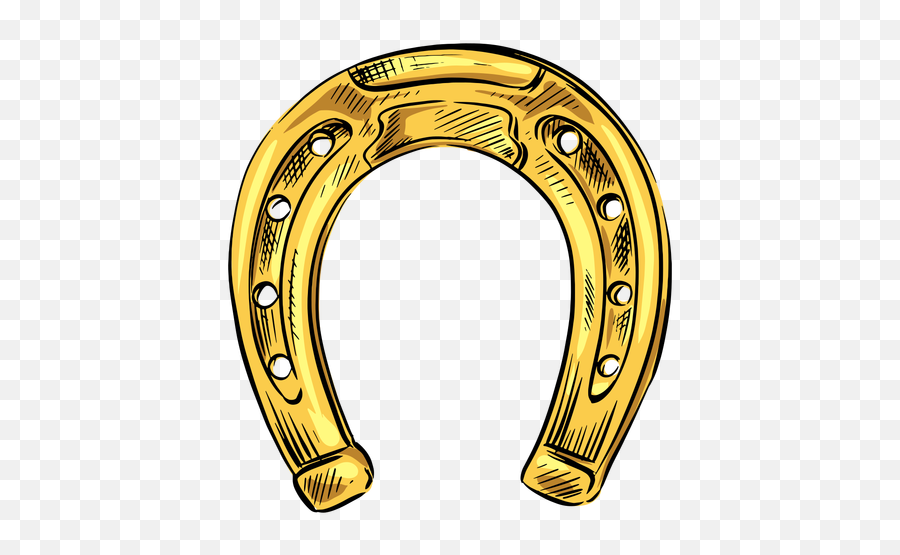 Horse Shoe Gold - Herradura Silueta Png,Horse Shoe Png