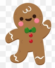 Gingerbread Png Background Image - Biscuit Man Cartoon,Gingerbread Png