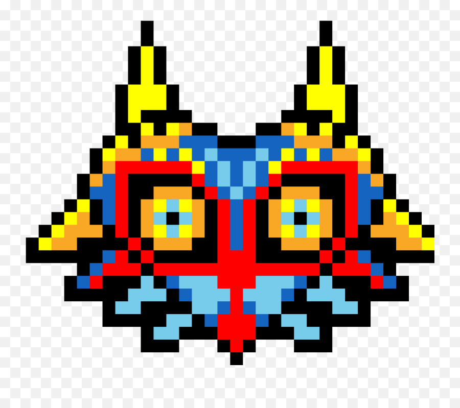 Pixilart - Mask Pixel Art Png,Majora's Mask Png