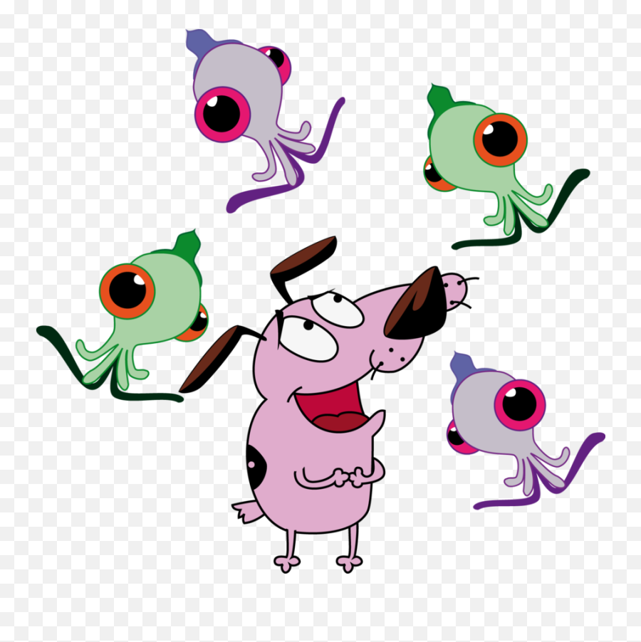 Outline Of Courage The Cowardly Dog Png