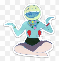 Ouch My Boob Sticker - For Yoga png