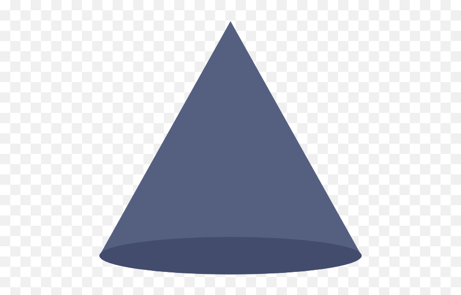 Cone - Free Shapes Icons Cone Shape Icon Png,Cone Png