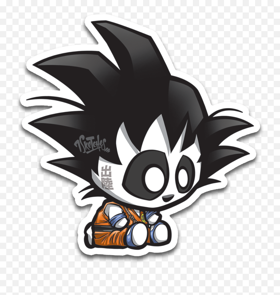 Panda Goku - Fictional Character Png,Goku Logo