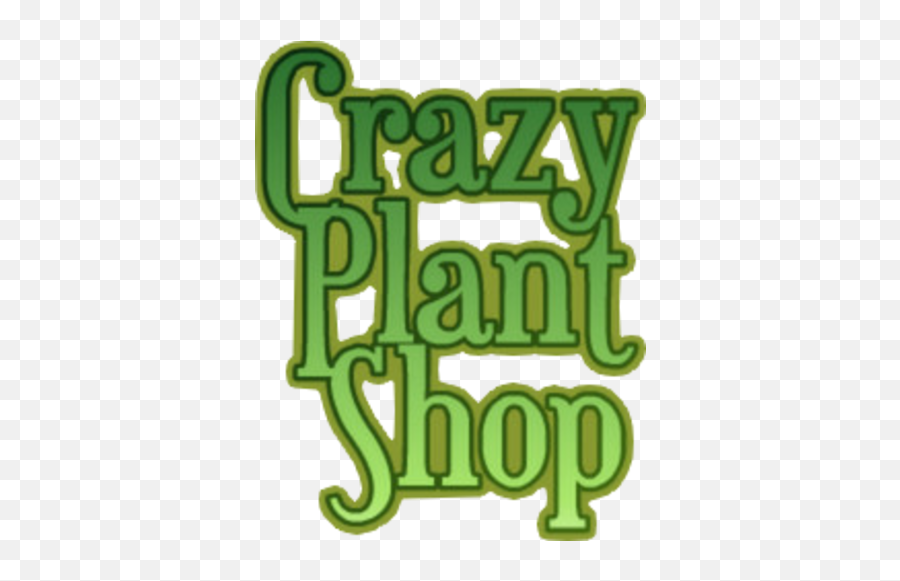 Logo For Crazy Plant Shop - Spindulys Png,Wii Shop Logo